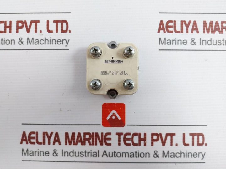 Semikron Single-phase Bridge Rectifier Part No: Skb 30/12 A1