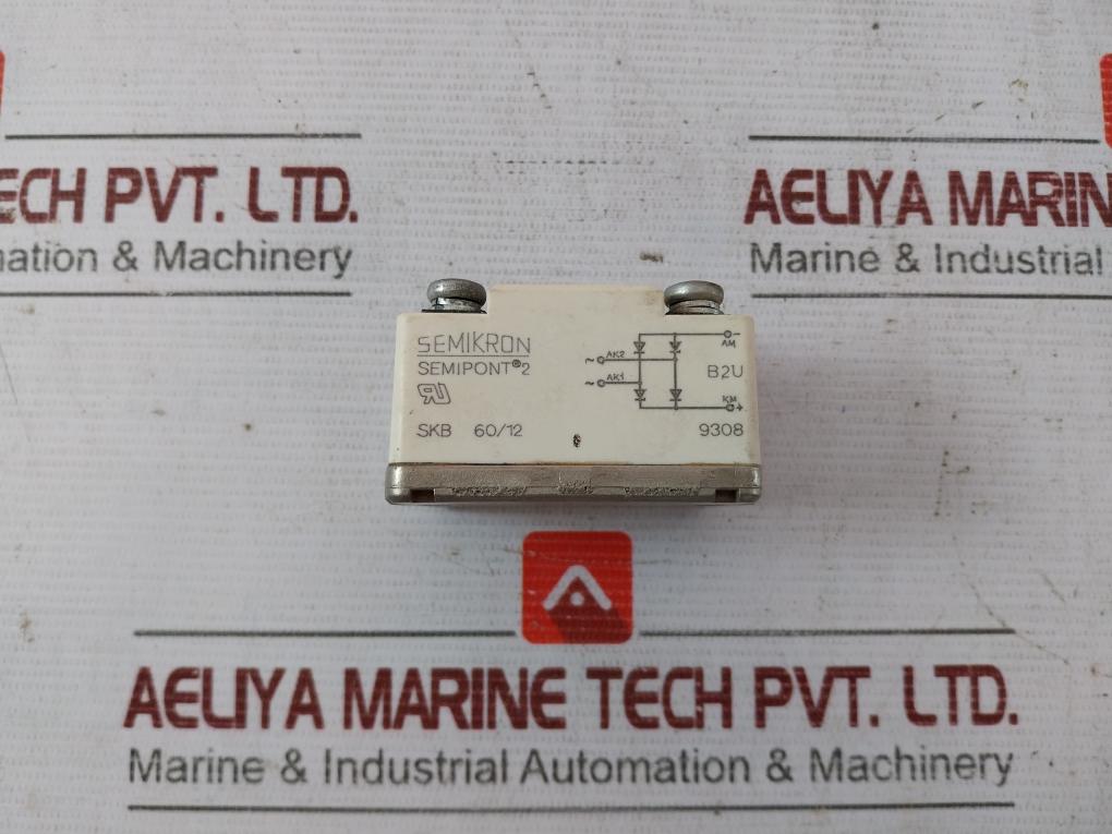 Semikron Skb 60/12 Bridge Rectifier Module 9308
