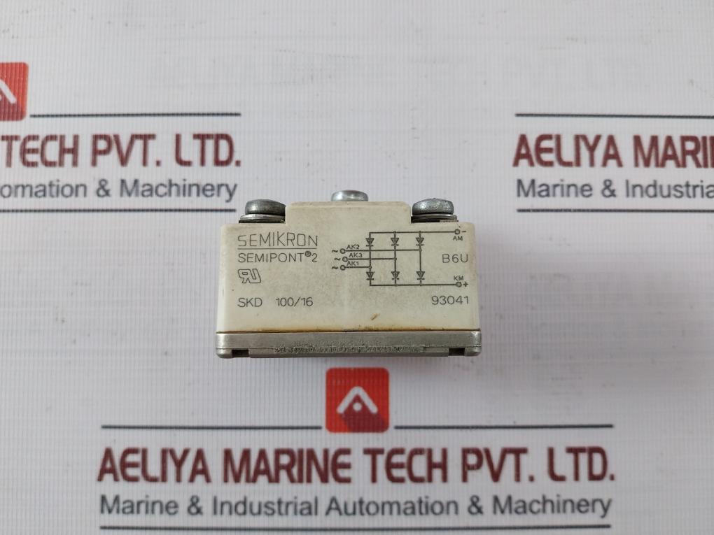 Semikron Skd 100/16 Semipont 2 Three Phase Bridge Rectifier 93041