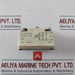 Semikron Skd 100/16 Semipont 2 Three Phase Bridge Rectifier 93041