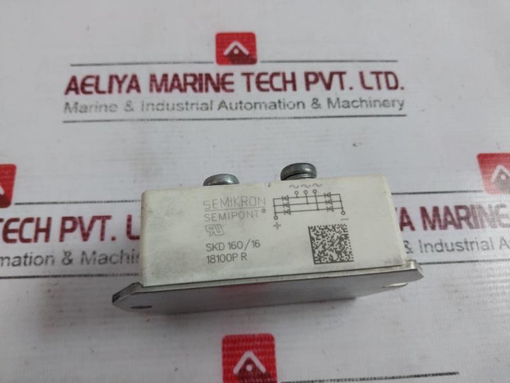 Semikron Skd 160/16 Bridge Rectifier Module 18100P R