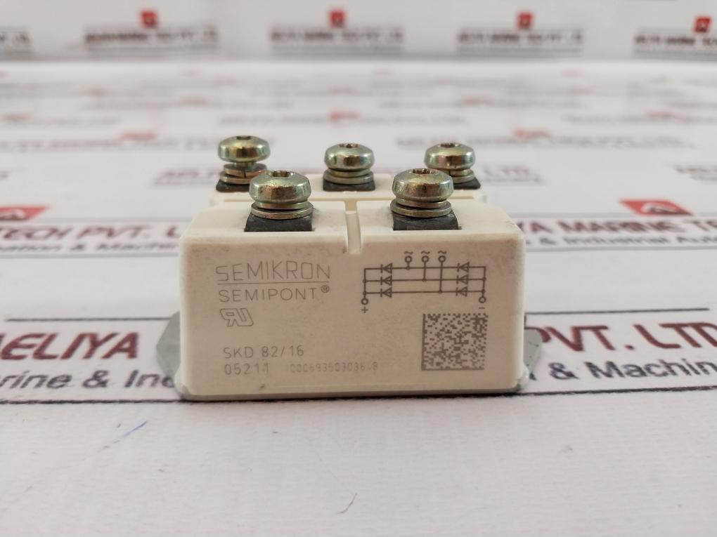 Semikron Skd 82/16 Bridge Rectifier Module 05211