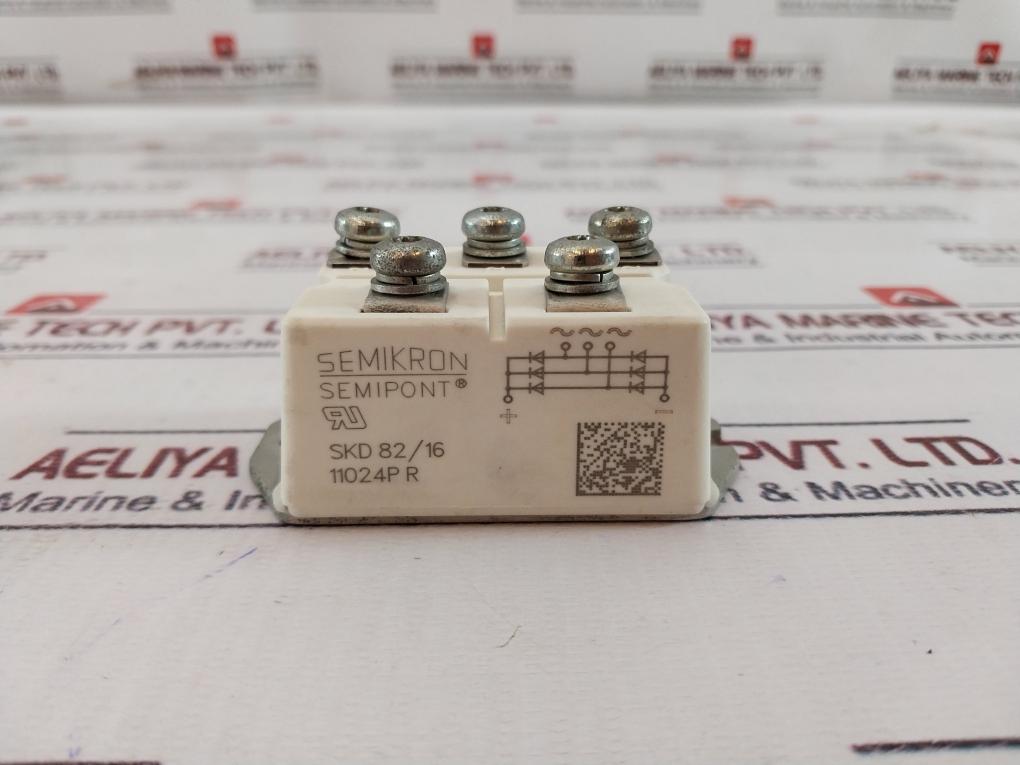Semikron Skd 82/16 Bridge Rectifier Module 11024P R