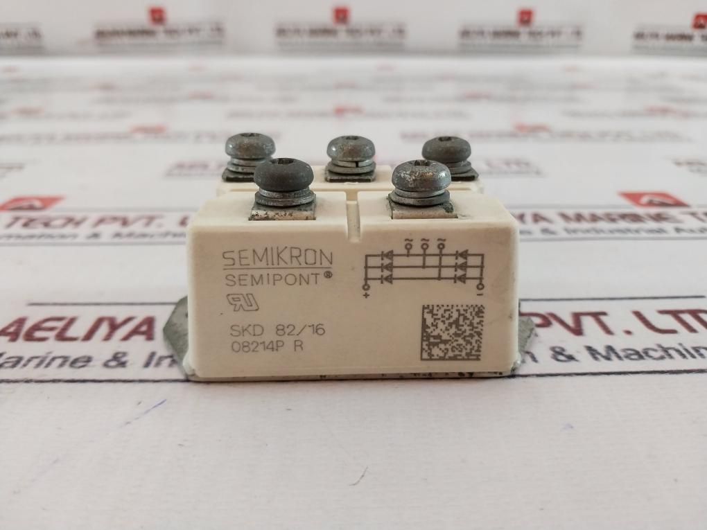 Semikron Skd 82/16 Bridge Rectifier Three Phase Module
