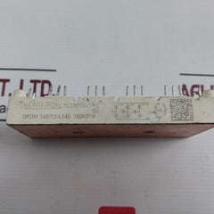 Semikron Skdh 146/12-l140 Semipont 6 Three-phase Bridge Rectifier Module