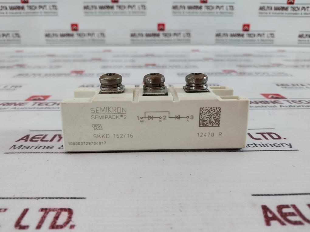 Semikron Skkd 162/16 Rectifier Module Semipack 2