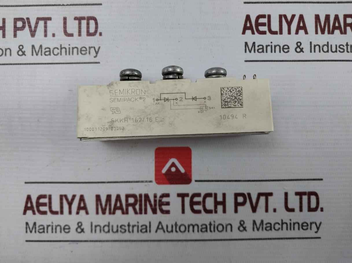 Semikron Skkh 162/16 E Thyristor/Diode Module Semipack 2