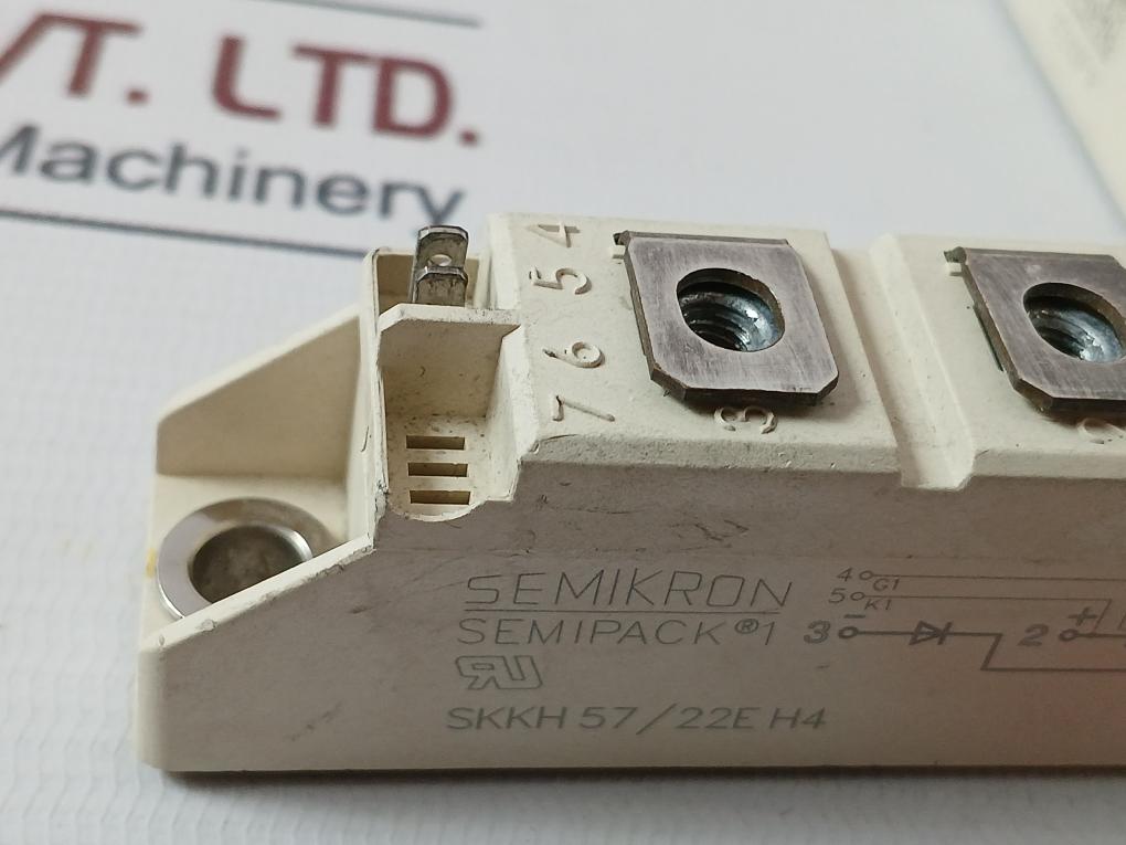 Semikron Skkh 57/22E H4 Semipack 1 Thyristor Module