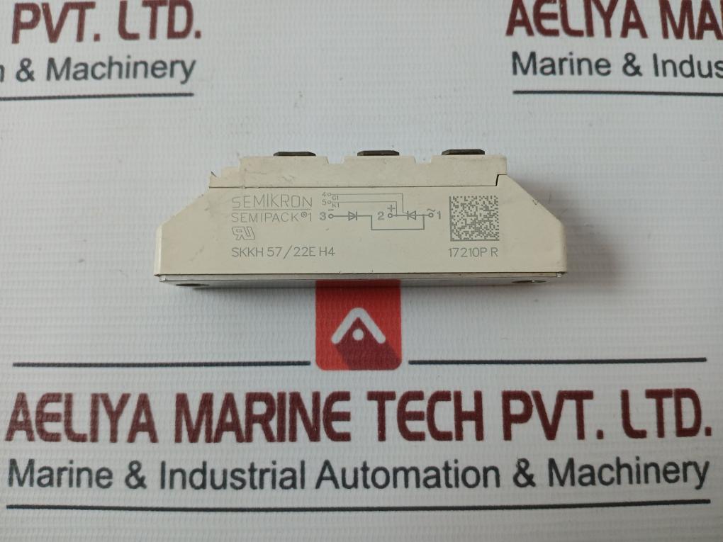 Semikron Skkh 57/22E H4 Semipack 1 Thyristor Module