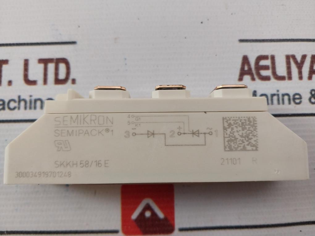 Semikron Skkh 58/16 E Semi-controlled Thyristor