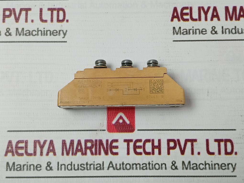 Semikron Skkh 72/16 E Diode/Thyristor Module 07441R