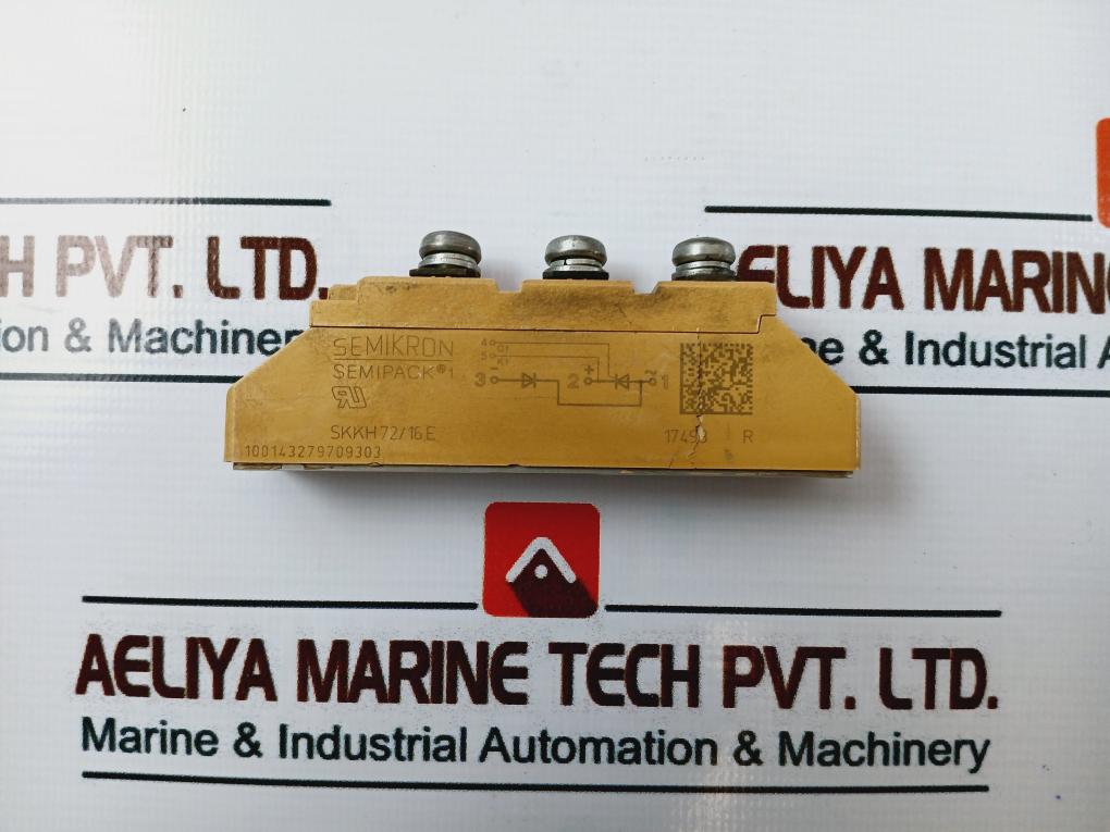 Semikron Skkh 72/16E Thyristor Module 100142879709303