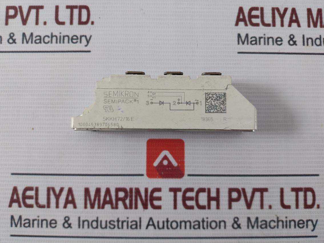 Semikron Skkh 72/16E Thyristor Module