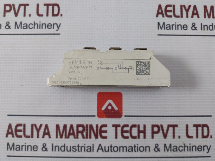 Semikron Skkh 72/16E Thyristor Module