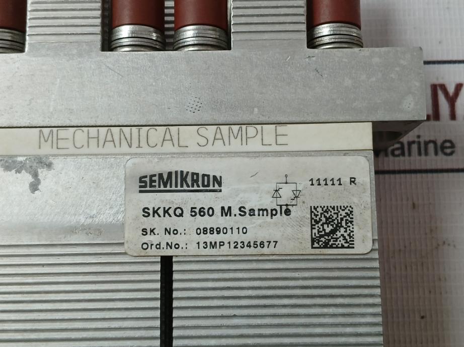 Semikron Skkq 560 Thyristor Module 13Mp12345677 11111R