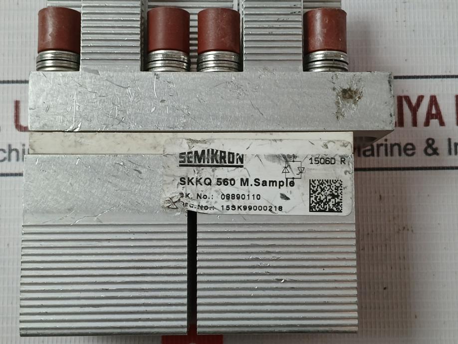 Semikron Skkq 560 Thyristor Module 1506D R 15Sk99000218
