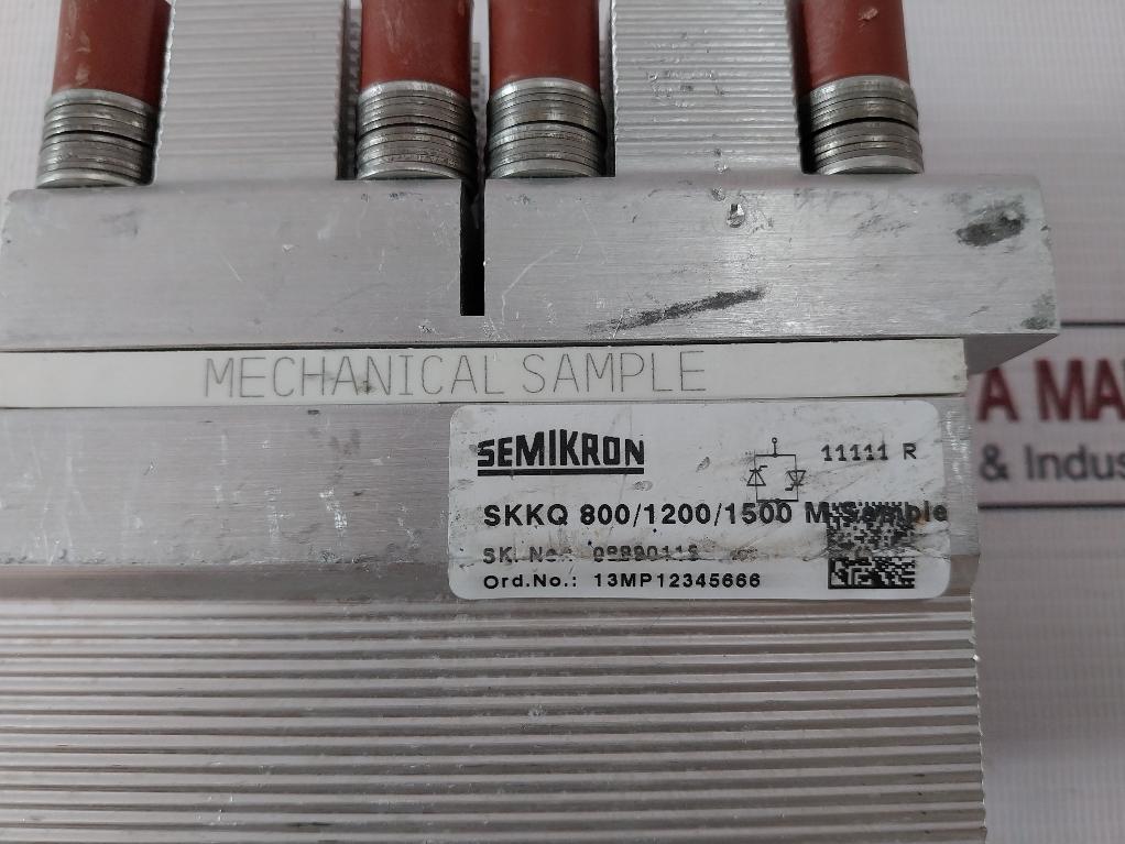 Semikron Skkq 800/1200/1500 Antiparallel Thyristors For Softstart 13Mp12345666