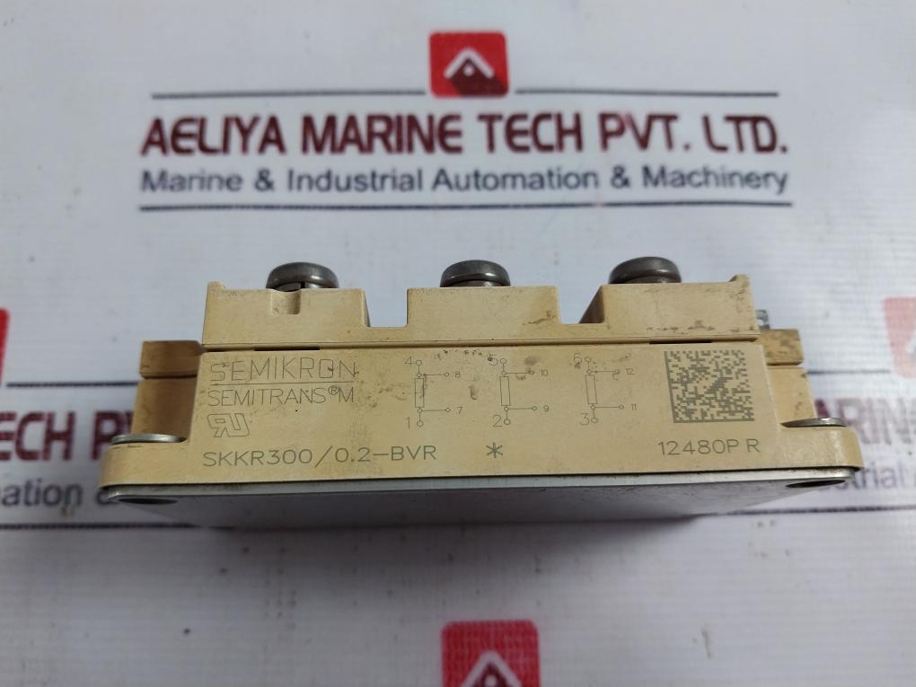 Semikron Skkr300/0.2-bvr Power Semiconductor Module, 12480p R