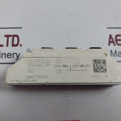 Semikron Skkt 106B16E Thyristor Module 17231R