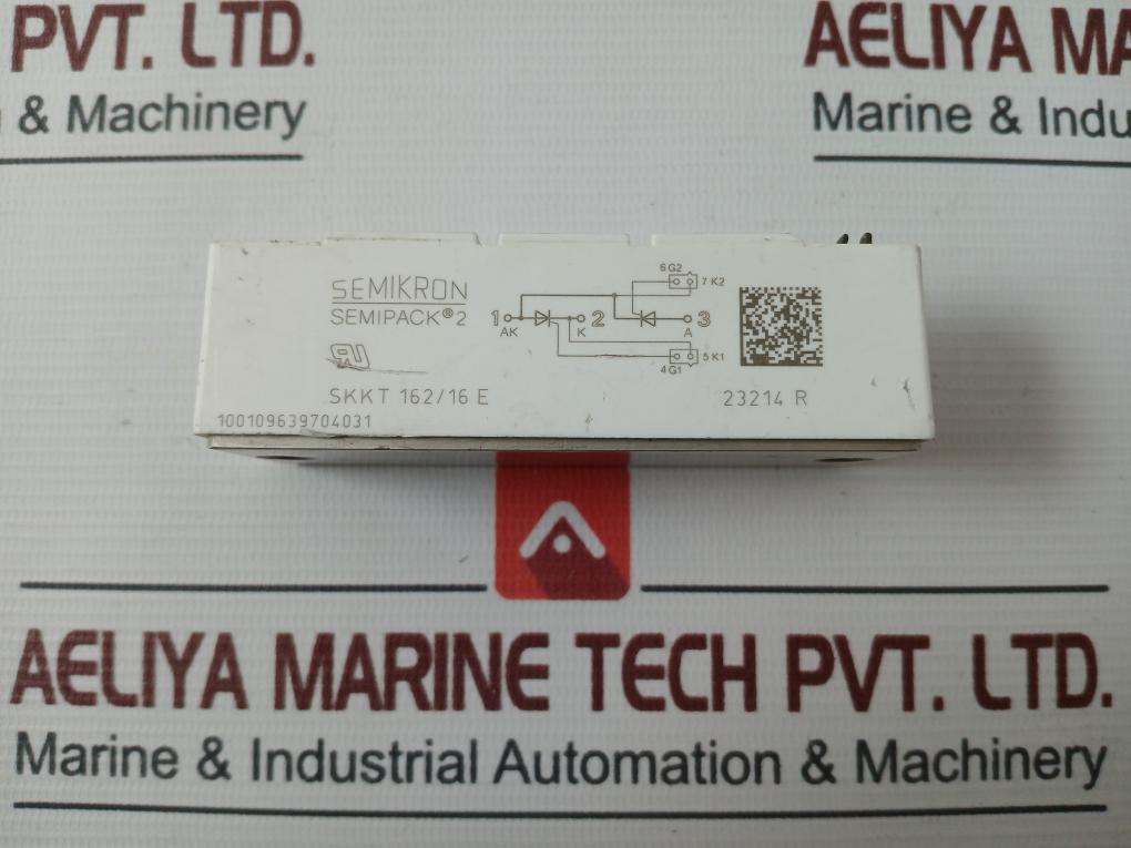 Semikron Skkt 162/16E Semipack 2 Thyristor Module