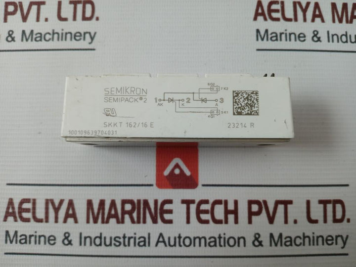 Semikron Skkt 162/16E Semipack 2 Thyristor Module