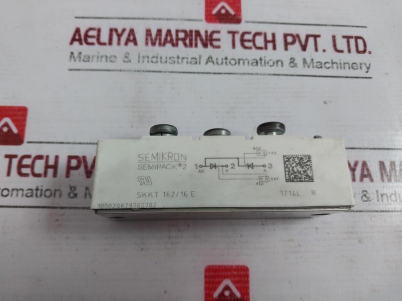 Semikron Skkt 162/16E Thyristor Module 1714L R