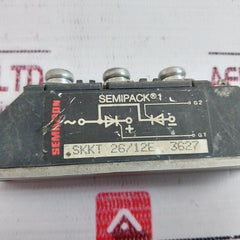 Semikron SKKT 26/12E Thyristor Module 3627