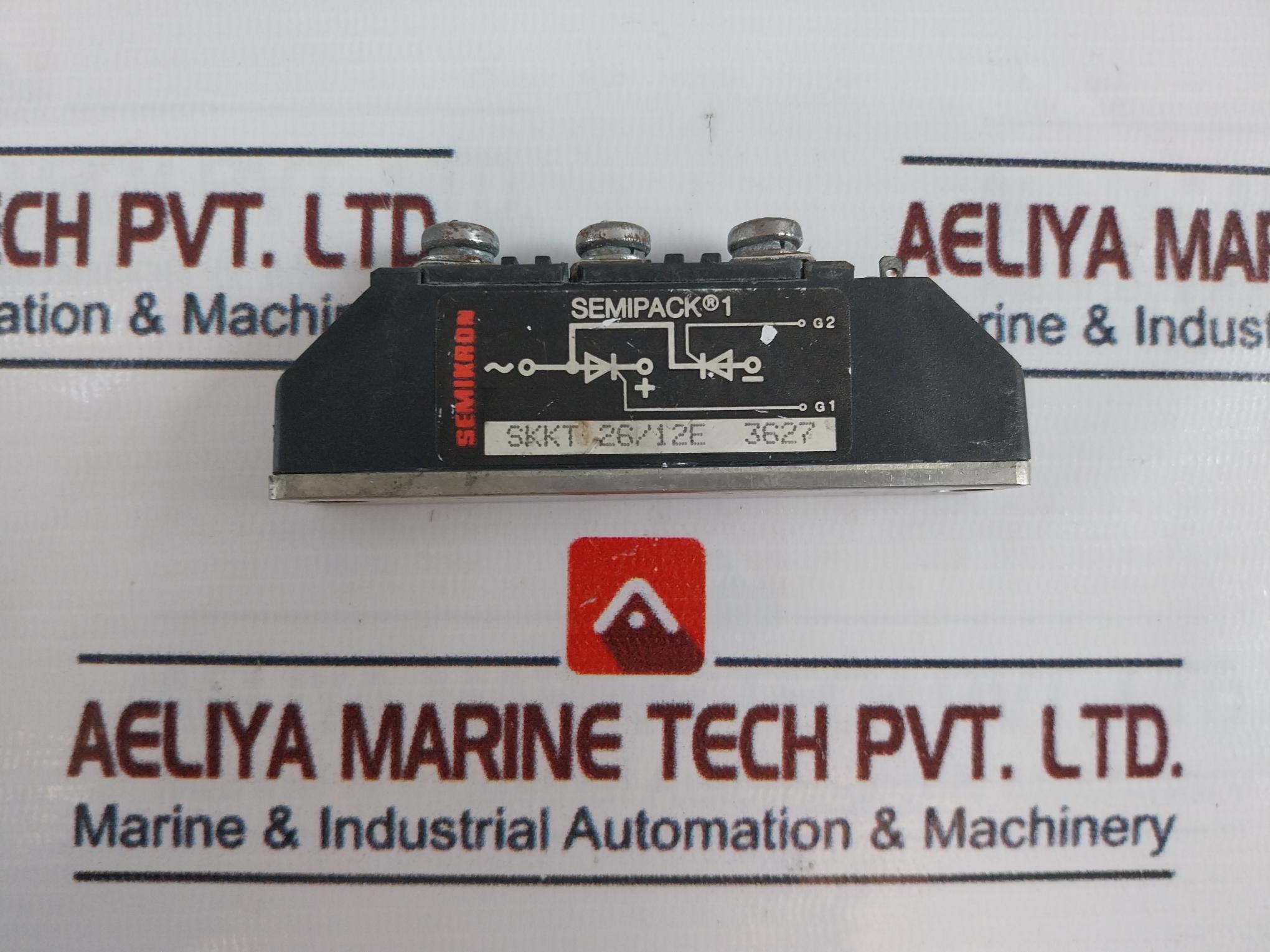 Semikron Skkt 26/12E Thyristor Module Semipack 1