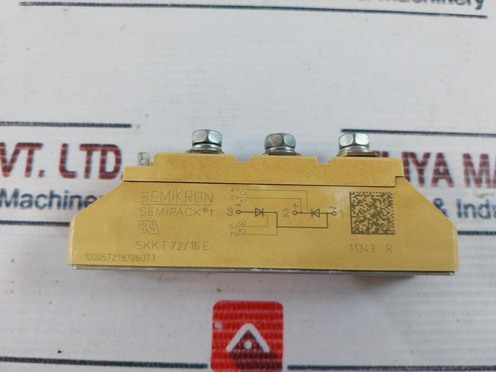 Semikron Skkt 72/16 E Thyristor 11343 R