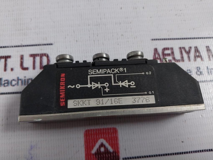 Semikron Thyristor Module Skkt 91/16E