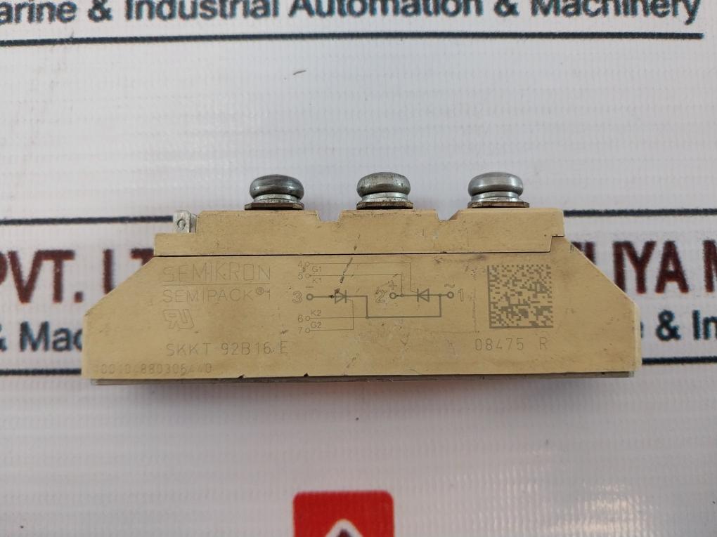 Semikron Skkt 92B16 E Thyristor Module