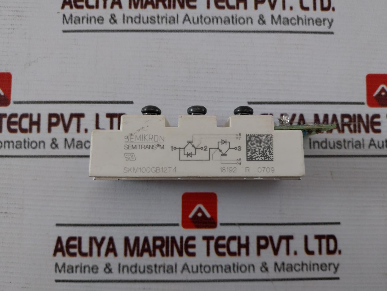 Semikron Skm100Gb12T4 Semitran M Igbt Power Module 18192 R