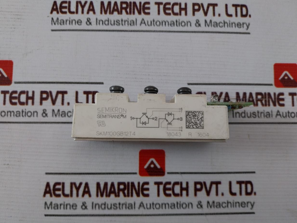 Semikron Skm100Gb12T4 Semitran M Power Supply Module 18043 R