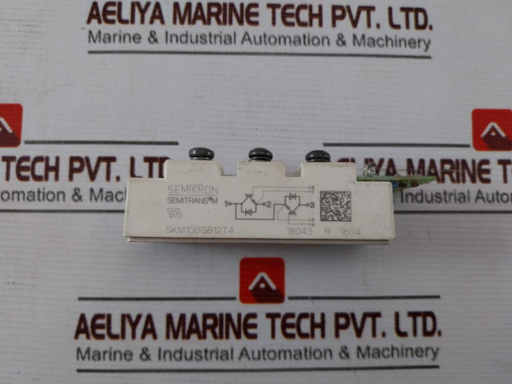 Semikron Skm100Gb12T4 Semitran M Power Supply Module 18043 R