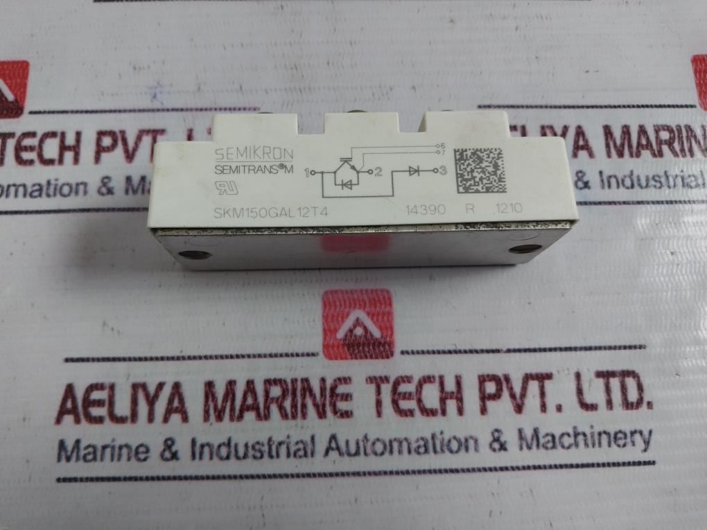 Semikron Skm150Gal12T4 Igbt Module, Single, 232 A, 1.8 V, 125 °C, Module