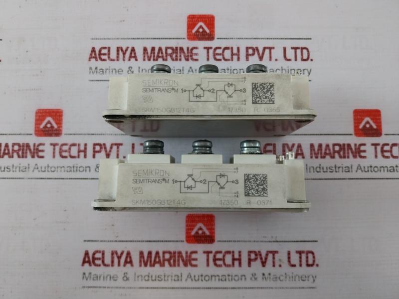 Semikron Semitrans Skm150Gb12T4G Igbt Half-bridge Power Module 17350 R 0371