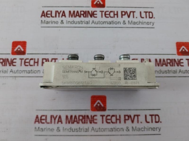 Semikron Semitrans Skm150Gb12T4G Igbt Half-bridge Power Module 17350 R 0371