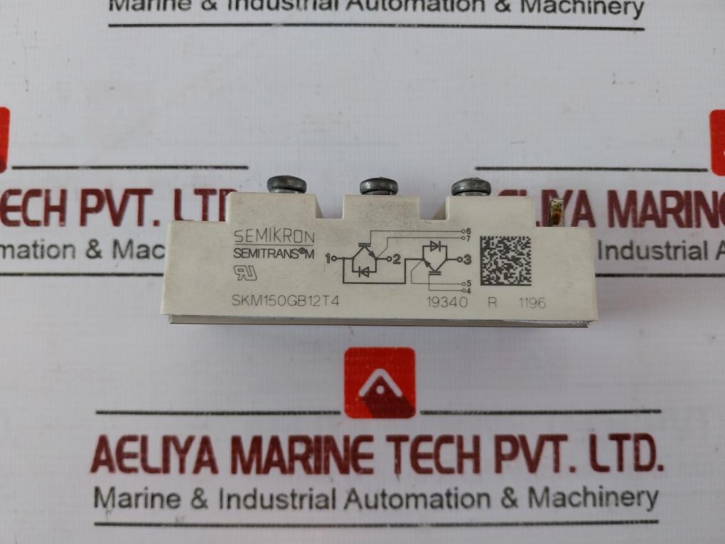 Semikron Skm150gb12t4 Power Module 19340 R 1196 Semitrans M