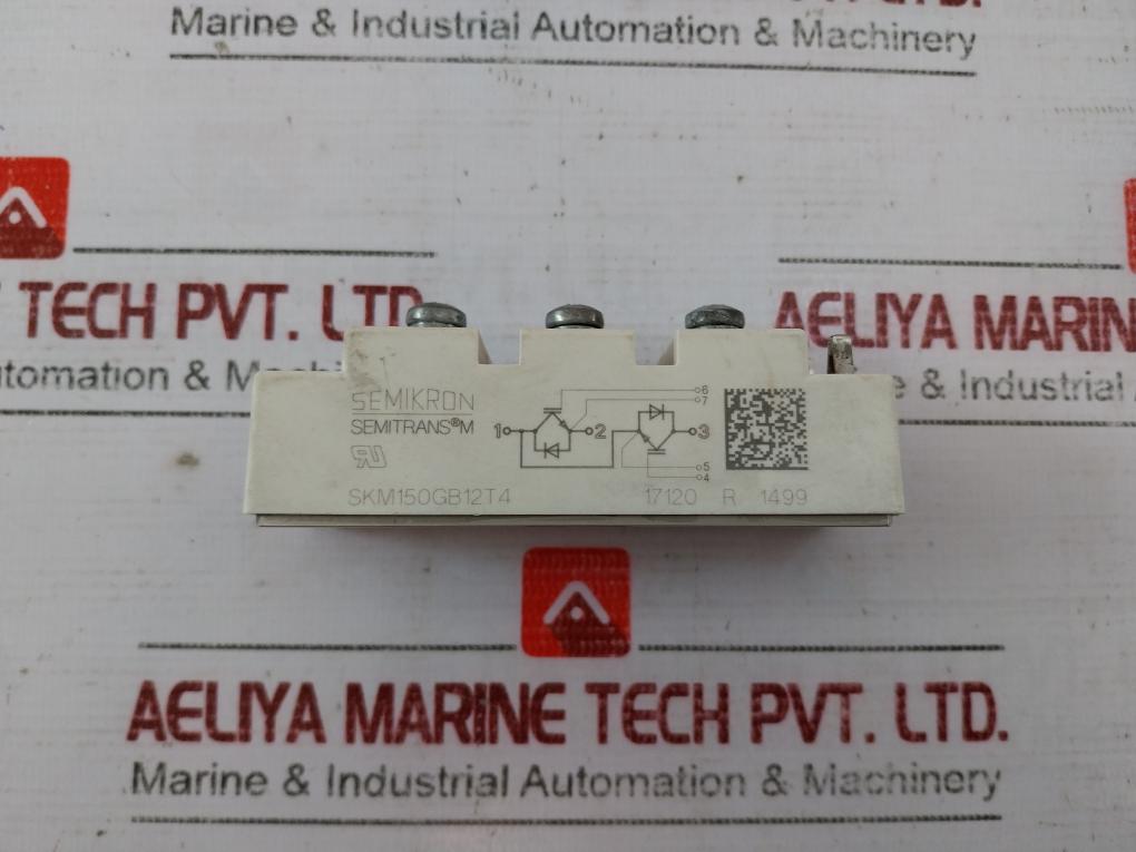 Semikron Skm150gb12t4 Power Supply Module 17120 R 1499