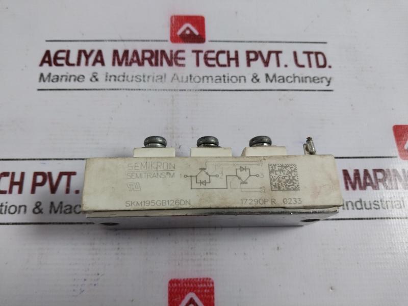 Semikron Skm195gb126dn Igbt Module Semitrans 17290pr0233