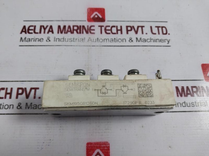 Semikron Skm195gb126dn Igbt Module Semitrans 17290pr0233