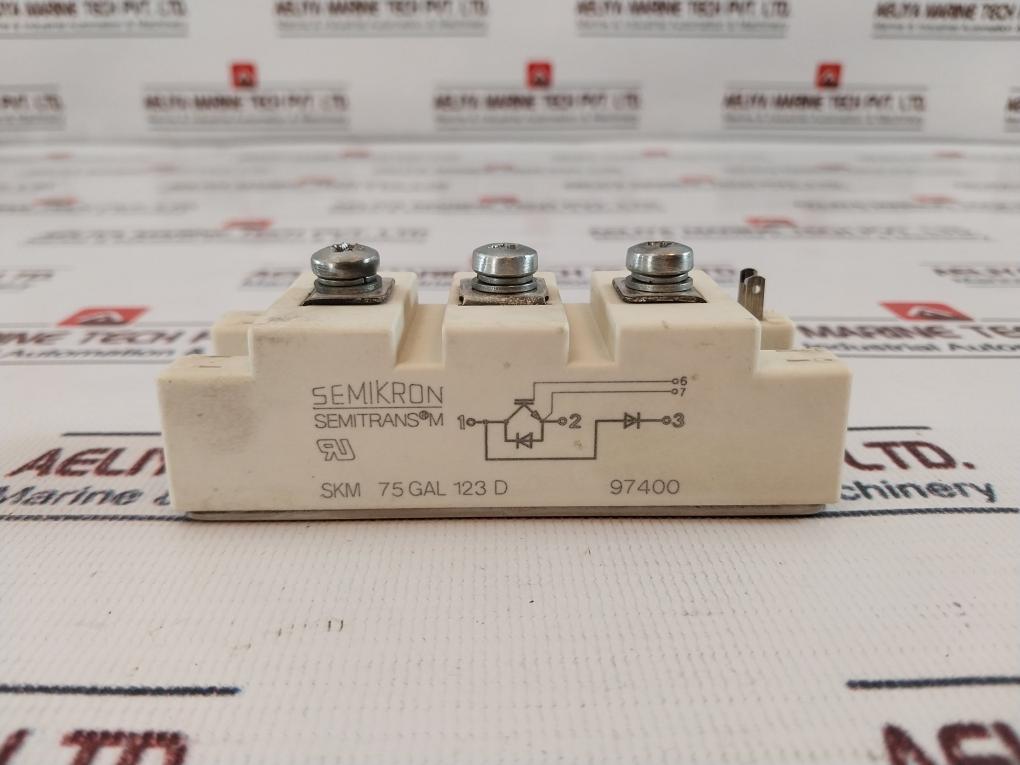 Semikron Skm 75 Gal 123 D Power Module