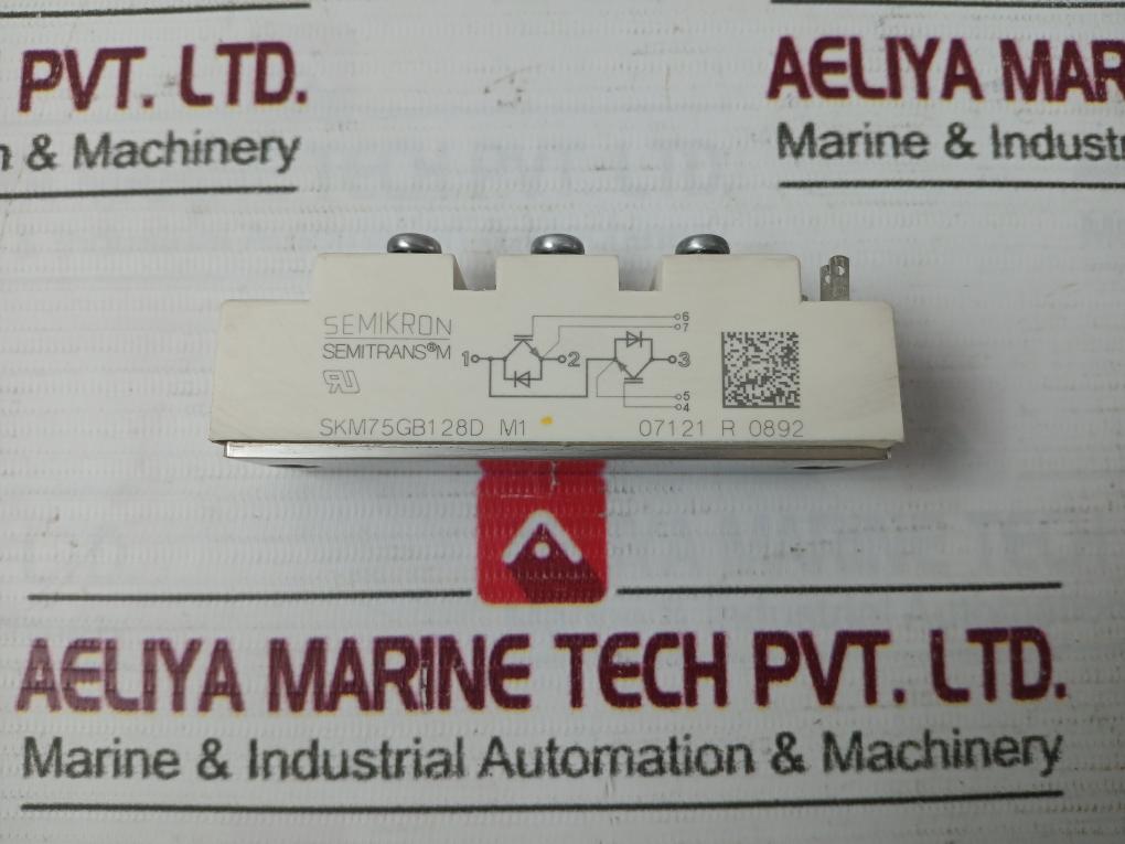 Semikron Skm75Gb128D M1 Igbt Module 07121R