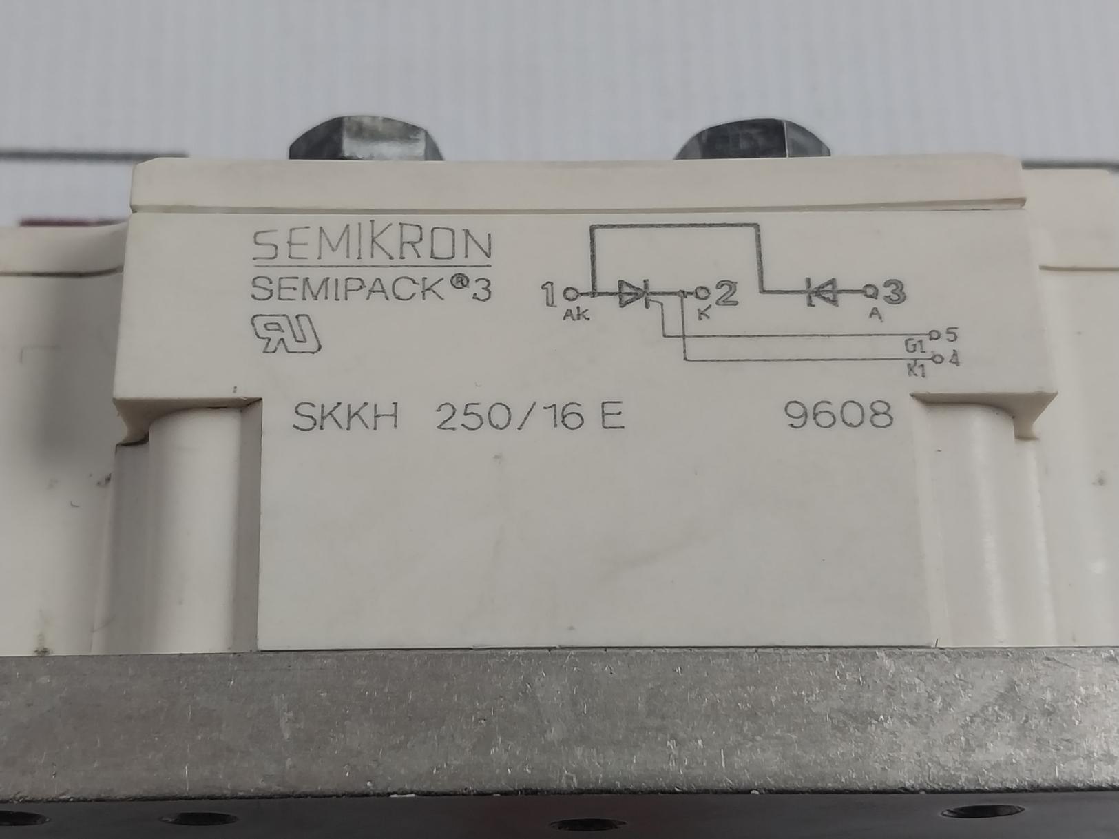Semikron Skkh 250/16 E Thyristor Module .