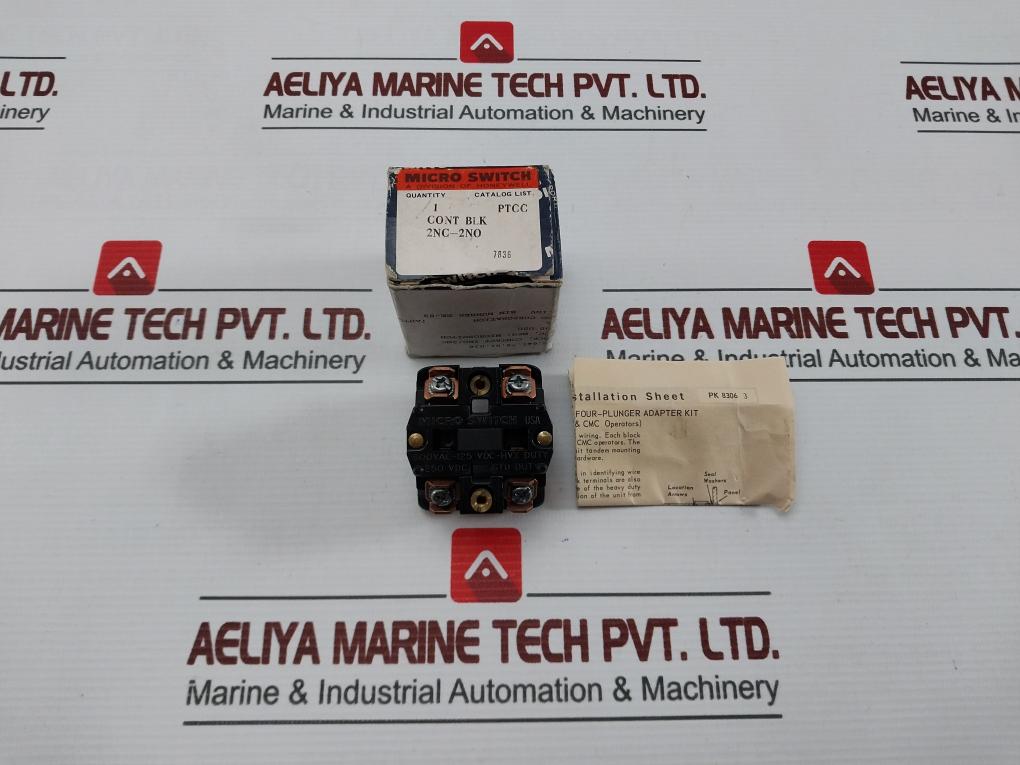 Senasys Ptcc Heavy Duty Contact Block 600Vac