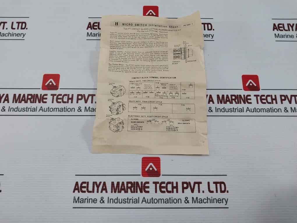 Senasys Ptcc Heavy Duty Contact Block 600Vac