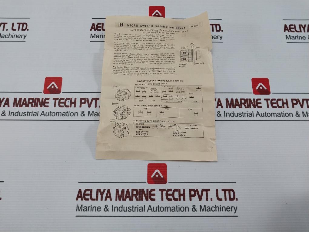Senasys Ptcc Heavy Duty Contact Block 600Vac