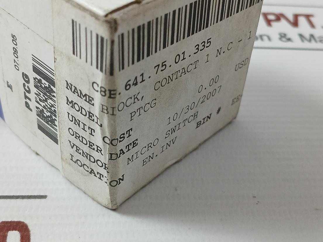 Senasys Ptcg Micro Switch Contact Block