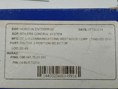 Senasys Ptshe202 B 3 Position Selector Switch