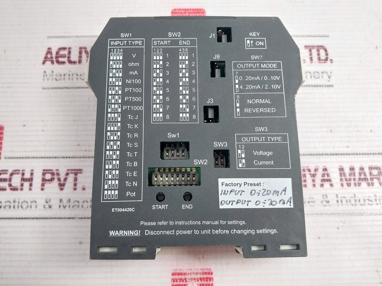 Seneca Z109Reg2 Universal Transmitter With Galvanic Separation 19-28V~ 50-60Hz